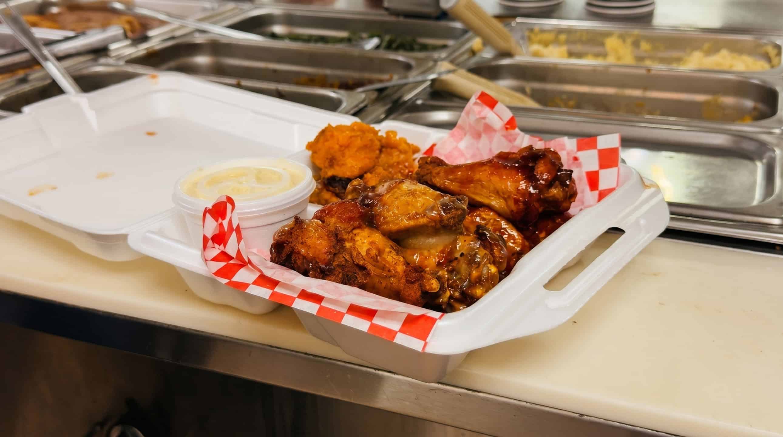 Crispy Southern-style fried chicken wings